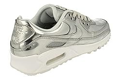 Nike Women's Air Max 90 SP Running Shoes, Silver
