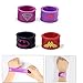 Kids Cartoon Dress up Costumes Satin Capes with Felt Masks and Exclusive Bag for Copslay Birthday Party (4Pack-Girls)