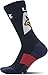 Under Armour Adult Unrivaled Novelty Crew Socks, 1-Pair , Navy , Large