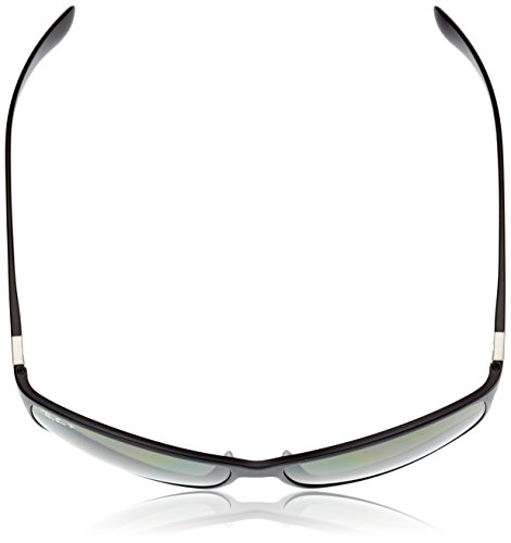 Ray-Ban Unisex-Adult Liteforce 0RB4179 Polarized Rectangular Sunglasses, Matte Black, 62 mm