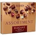 Roshen Assortment Elegant Milk Chocolates with fillings - Convenient Box with a Modern, Light, and Airy-fairy Design - 5.1oz (145g)