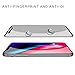 Malzaha DE0157 Full Coverage Tempered Glass Screen Protector, Film Edge to Edge Protection for iPhone X Tempered Glass - Black - 2 Piece