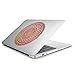 iCasso Mandala Pattern Removable Vinyl Decal Sticker Skin for Apple MacBook Pro Air Mac 13