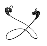 MaxTronic® MT-08 V4.1 Wireless Bluetooth Headphones Best In-Ear Noise isolating Headphones with Microphone Mini Lightweight Sweatproof Stereo Bass Wireless Bluetooth Headset