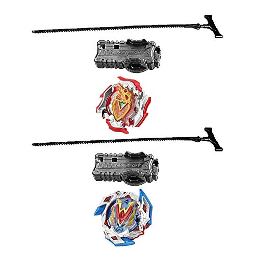 Beyblade Burst (2-Pack Value) Ultimate Starter Pack B-104 Beyblade Burst Winning Valkyrie 12VI and B-105 Zet Achilles 11Xt [Limited TIME Offer!]