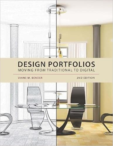 Design Portfolios Moving From Traditional To Digital Bender Diane Amazon Com Books