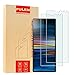 [2 Pack] PULEN for Sony Xperia (10 Plus) Screen Protector 2019,HD Anti-Fingerprints Bubble Free 9H Tempered Glass for Sony Xperia 10 Plus 6.5''