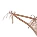 Chinatera Women's Naughty Sexy Lingerie Womens Lace T-Back T-String G-string Thong Panty Briefs Knickers Underwear (Beige)