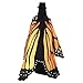 VESNIBA Soft Fabric Butterfly Wings Shawl Fairy Ladies Nymph Pixie Costume Accessory (197125CM, Orange)
