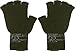 FINGERLESS WOOL GLOVES - OLIVE DRAB