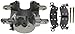 ACDelco 18R624 Professional Front Driver Side Disc Brake Caliper Assembly with Pads (Loaded), Remanufactured