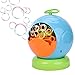 Showin Bubble Machine, Automatic Bubble Blower Durable Bubble Maker Over 500 Colorful Bubble Per Minute for Kids,Christmas,Parties,Wedding Use 4AA Battery Operated (not Included) (A)