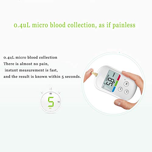 DZWJ-Diabetes-Blood-Sugar-Kit-Glucose-Meter-Home-Use-Bluetooth-Diabetes-Care-Easy-To-Observe-Blood-Glucose-Range-Color-Bar-mmolL