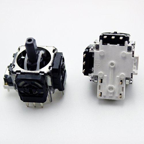 Vivi Audio® New 2X 3D Controller Joystick Axis Analog Sensor Module Replacement for PS4