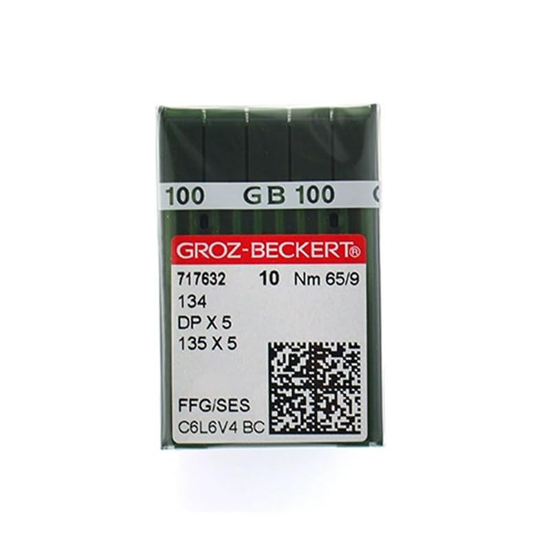 Photo 1 of 100pcs Groz-Beckert 134 135X5 Dpx5 FFG/SES Needle for Singer Pfaff Sewing Machine Dp x 5 Dp*5 (9(65))