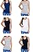Emprella Tank Tops for Women, Basic Cotton Ribbed Racerback Tanktop (Medium, Assorted) …