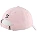 adidas Men's Originals Relaxed Strapback Cap, Clear Pink/Black, One Size