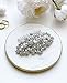 Wedding Hair Accessories Bridal Hair Comb Silver Crystal Rhinestone Classic Elegant Hair Pin Headpiece - For Brides and Bridesmaids - The White Toolbox