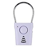 SABRE Door Handle Alarm - 110dB Door Alarm for Home Security - Audible up to 600 Feet (185M) Away - Vibration-Triggered Security Alarm Sounds when Door Knob is Touched from Outside