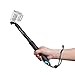 Amobios 12-37 Inches Waterproof Telescoping Extendable Selfie Stick Rust-Preventing and Anti-reflective Pole for GoPro Cameras