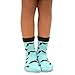 TeeHee Little Boys Fashion Fun Cotton Crew Socks 6 Pair (6-8 Years, Invisible Face)