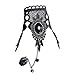 LEFINIS Handmade Gothic Lolita Retro Lace Slave Bracelet Wristband Black Flower Ring