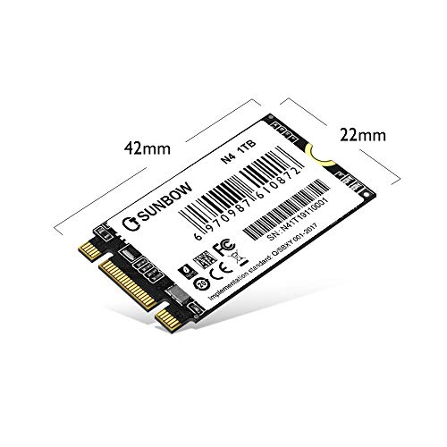 TCSUNBOW 1TB M.2 2242mm solid state drive SSD (N4 1tb) - Image 4