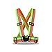 zojo Reflective Vest | Lightweight, Adjustable & Elastic | Safety & High Visibility for Running, Jogging, Walking,Cycling | Fits Outdoor Clothing (Pack of 10, Mixture Neon Orange & Yellow)