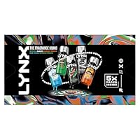 Lynx Fragrance Squad Gift Set with multiple body spray variants perfect for any occasion 5 piece
