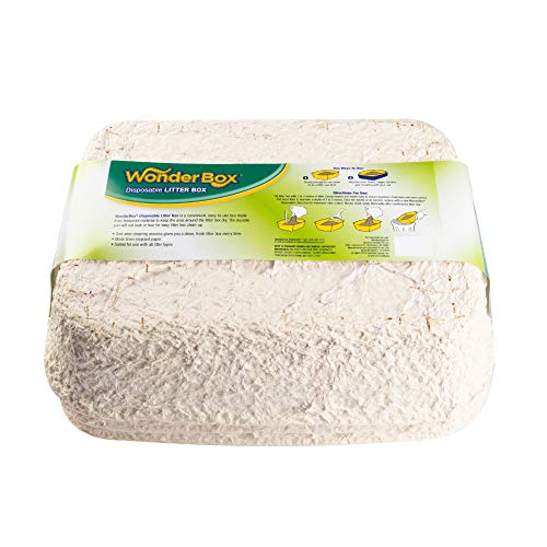 Kitty's Wonderbox Disposable Litter Box, 2in1 Functionality