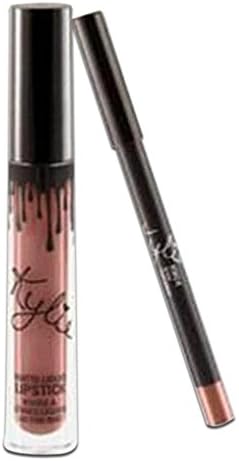 Kylie Long Lasting Lipstick Lip Gloss Liquid Matte Lip Liner Makeup Model22