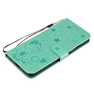 FINEONE Custodia Telefono per Oppo A53s, PU/TPU Flip Portafoglio Magnetica Pieghevole Supporto Protezione Case Cover… - immagine 3