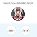 Choosly Wireless Sport Running Headphones, Bluetooth 4.1 Lightweight Stereo Earbuds with Magnetic, Best Wireless Sports Stereo Sweatproof Headset with Built-in Mic Compatible with iPhone (Rose Gold)
