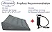 ObboMed HR-7620, New & Handy AIR Valve for Easy Inflation/deflation,Heavy Duty Inflatable Bed Wedge Pillow with Velour Surface for Sleeping Travel Trip Vacation; inflated Size M: 24” x 28” x 7.5-1.5”
