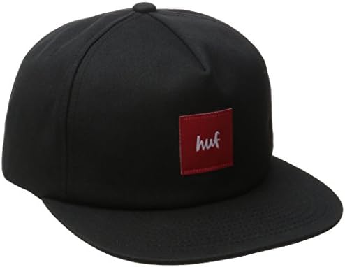HUF Men's X Choc Snapback, Black, One Size
