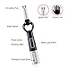 Candle Lighter, Pandola Portable Quadruple Safety Flameless Windproof Electric Arc Coil Lighter, with USB Rechargeable Bottle Opener and Emergency Lighting for Indoor Outdoorthumb 1