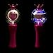Fun Central LED Princess Spinner Wands - Light up Princess Magic Wand Party Favors for Girls