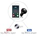 OWIKAR® Mini In-ear Invisible Bluetooth V4.0 Headset Wireless Stereo Bluetooth Earphone Headphones Earbuds Hands-free with Mic for iPhone Samsung HTC Smartphones iPad Tablets (Black)