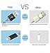 Flebi 1 Feet Short Lightning to USB Cable Nylon Braided Apple Charger for iPhone iPad iPod (4 Pack)