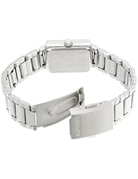 Casio Womens ltp-1233d-7 a Plata Dial de plata reloj de cuarzo analógico de acero inoxidable