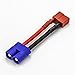 Allytech T-Plug (Deans Style) Female to Male EC3 Style Connector / Adapter For RC Airplanes (3cm / 1.2 inch)