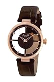 Kenneth Cole New York Women’s KC2647 Rose Gold Transparent Dial Round Watch, Watch Central