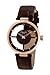 Kenneth Cole New York Women's KC2647 Rose Gold Transparent Dial Round Watch