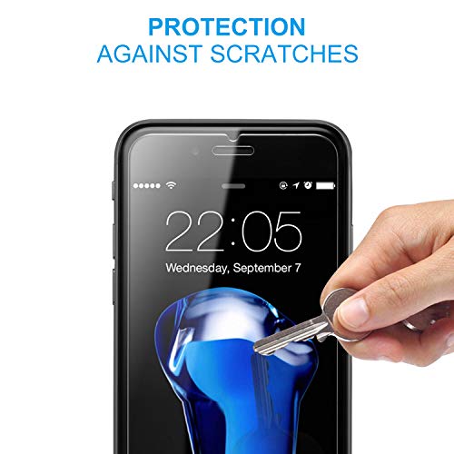 Amuoc Compatible with iPhone 7/7S Screen Protector | iPhone 8/8S Screen Protector |iPhone 6/6S Screen Protector, Tempered Glass Film for Apple iPhone 6/7 /8/6S/7S/8S 3-Pack Clear
