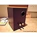 Knock-Down MDF 0.04 ft³ Micro Bookshelf Speaker Cabinet Pair