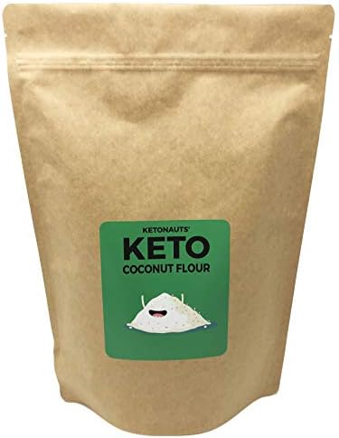 Ketonauts' Keto Friendly Flour from Coconuts. Perfect for Baking when on Ketogenic, Paleo, Atkins, Low Carb and Diabetes Diets (Coconut Flour, 2lbs)