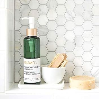 oil cleansing with squalane