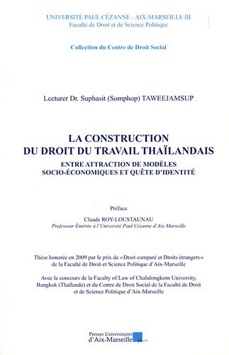 La  construction du droit du travail thaïlandais
