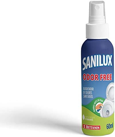 Bloqueador de Odores Sanitários ¨Odor Free¨, Frasco de 60ml, Sanilux, Sanilux por Sanilux