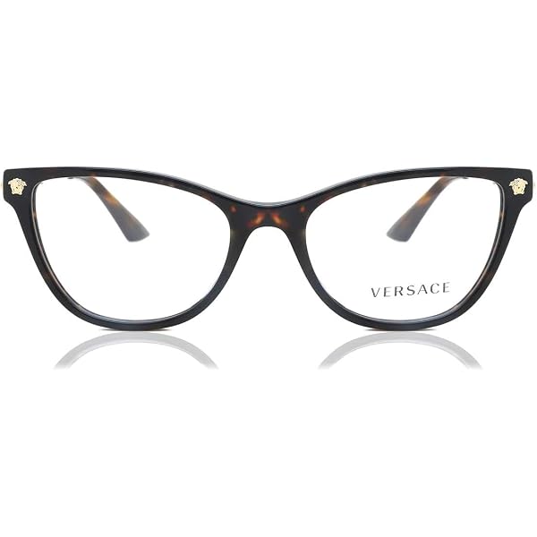 Amazon.com: Versace VE3271 Eyeglass Frames 108-54 - Dark  display picture 2